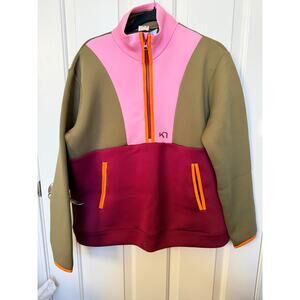 Kari Traa Colorblock Half-Zip Women’s Midlayer Top – Size L